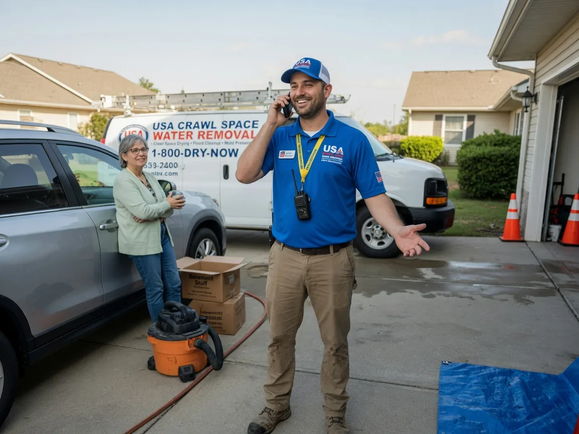 Crawl Space Water Removal Greenbrier, TN FAQs